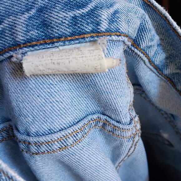 Carhartt Vintage 48x32 Jeans Mens WOrk Trash Fade Relaxed Fit Denim - Picture 6 of 6